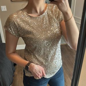 Rachel Zoe Sequin Top